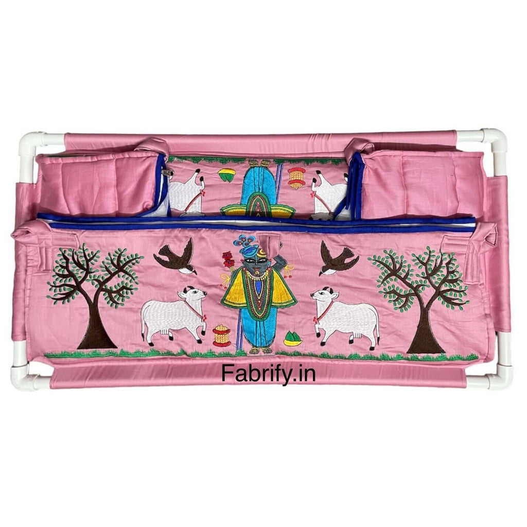 Fabrify Baby Khoya / Paraniya / Jholi / Jula / Hammock / Cradle Cover / Zoli